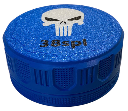 38SPL 4-1/4" Ammo Can Punisher Lid - COBALT BLUE