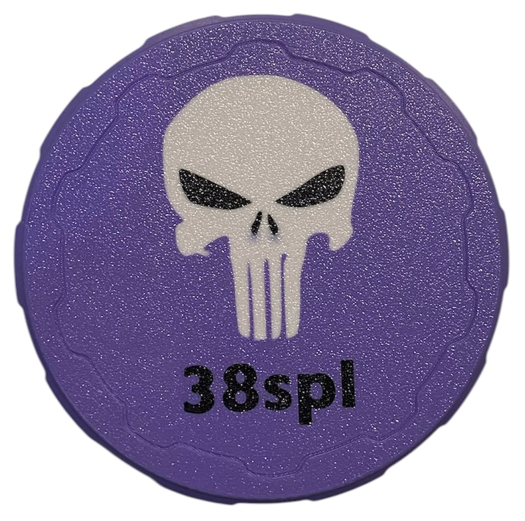 38SPL 4-1/4" Ammo Can Punisher Lid - PURPLE