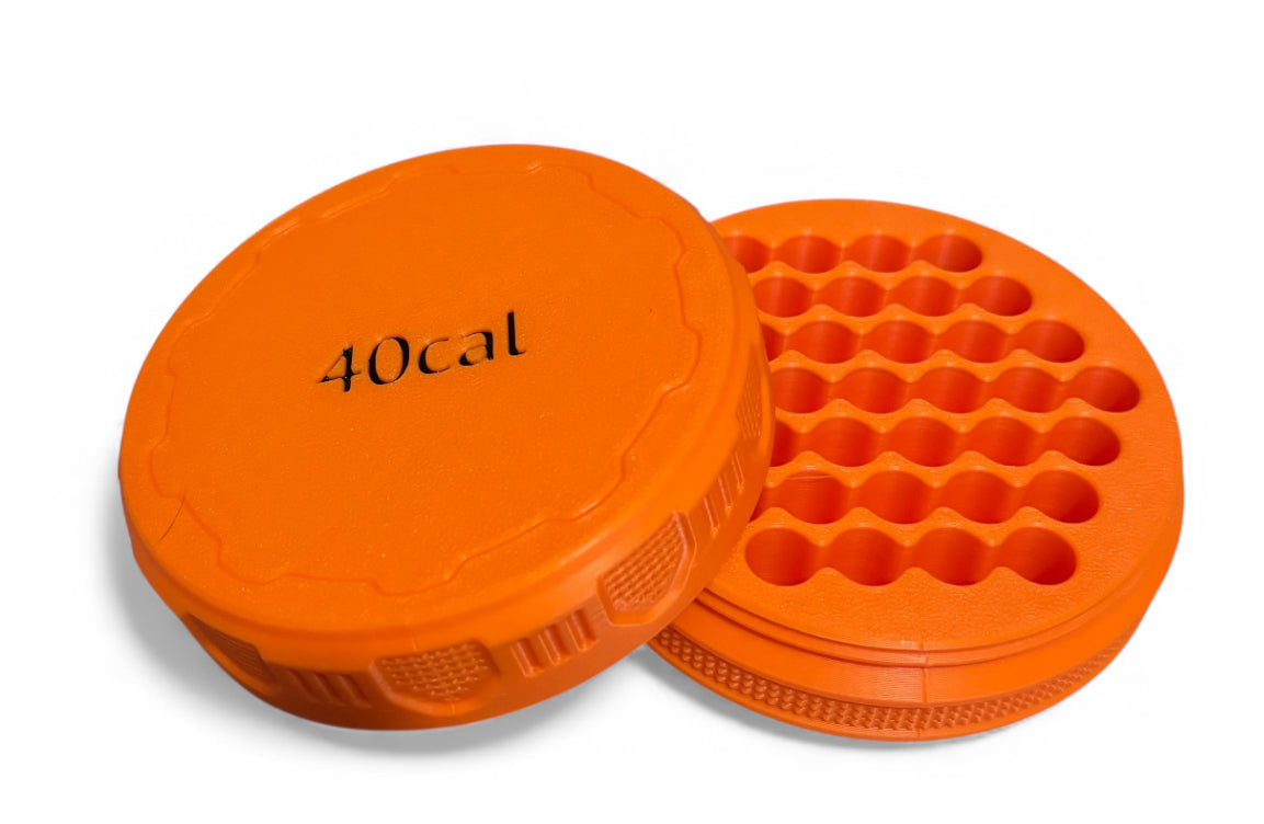 40cal 4-1/4" Ammo Can II - Orange