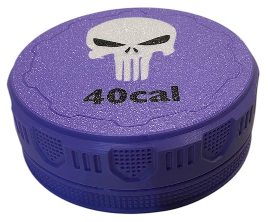 40cal 4-1/4" Ammo Can II - Punisher Lid - PURPLE
