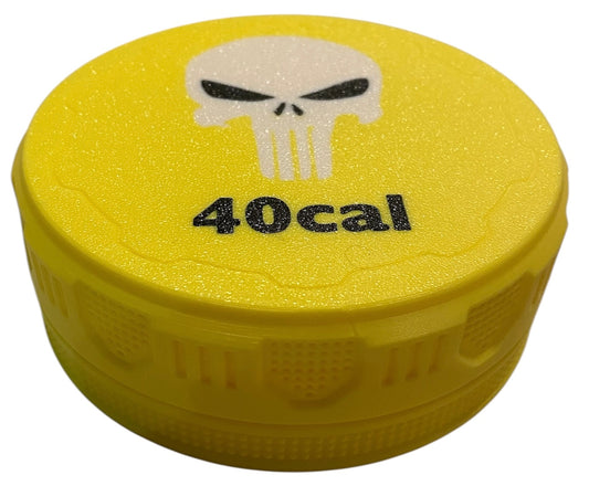 40cal 4-1/4" Ammo Can II - Punisher Lid - YELLOW