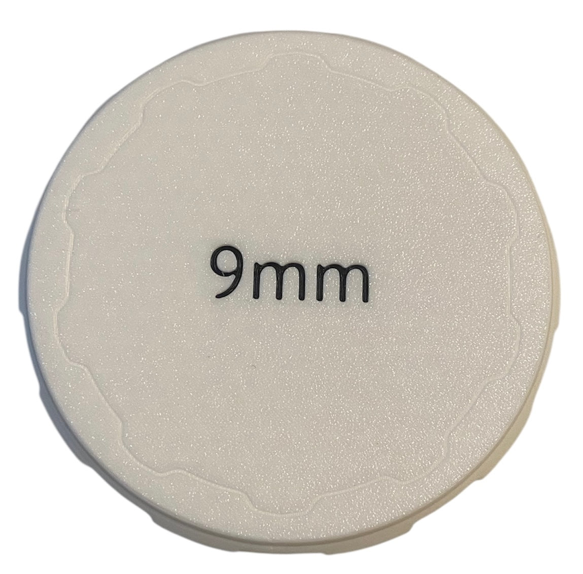 9mm 4-1/4" Ammo Can II - White