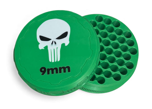 9mm 4-1/4" Ammo Can II - Punisher Lid - Green
