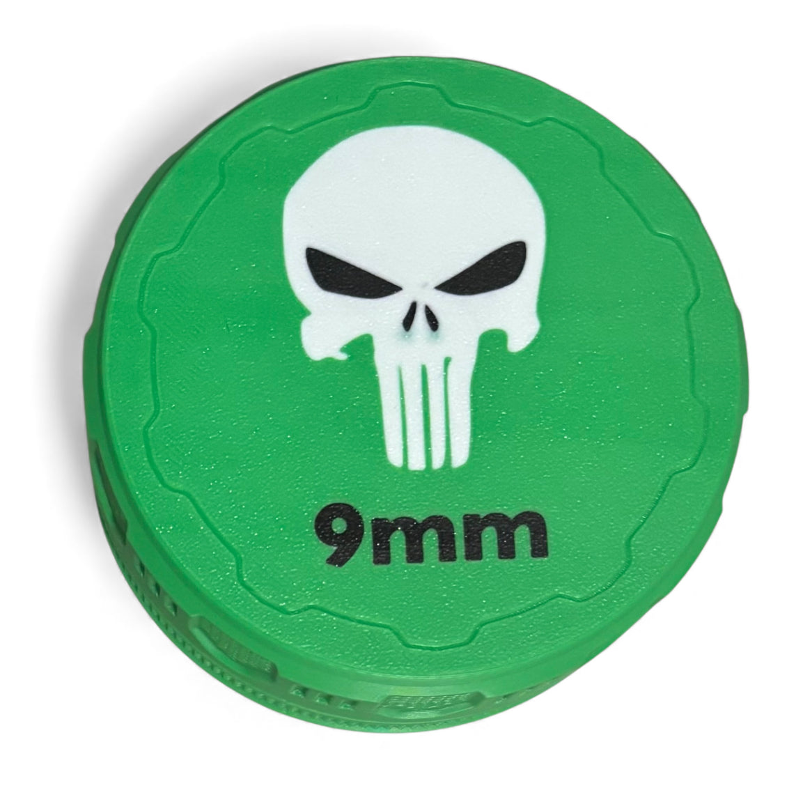 9mm 4-1/4" Ammo Can II - Punisher Lid - Green