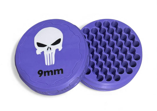 9mm 4-1/4" Ammo Can II - Punisher Lid - Purple