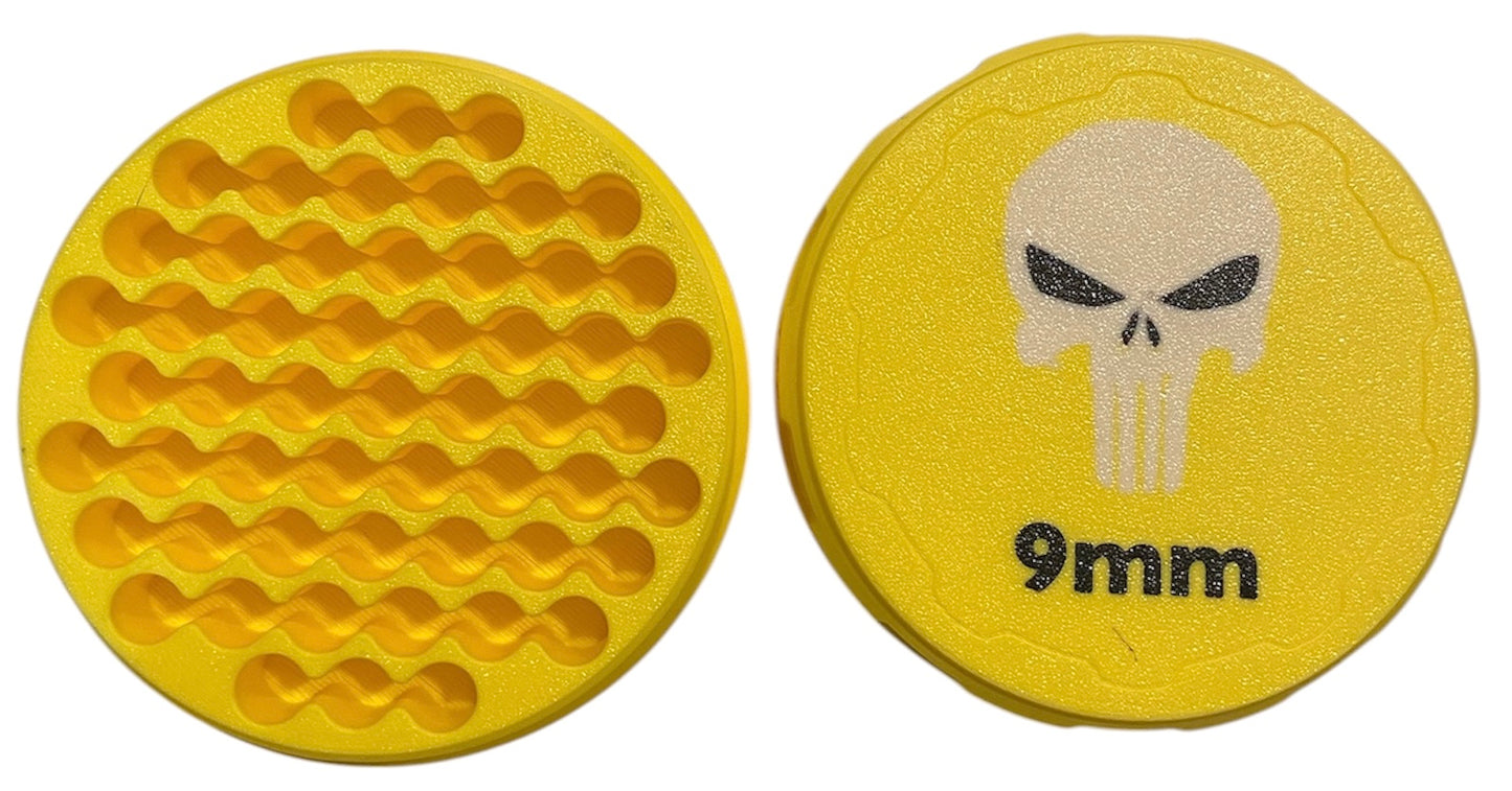 9mm 4-1/4" Ammo Can II - Punisher Lid - YELLOW