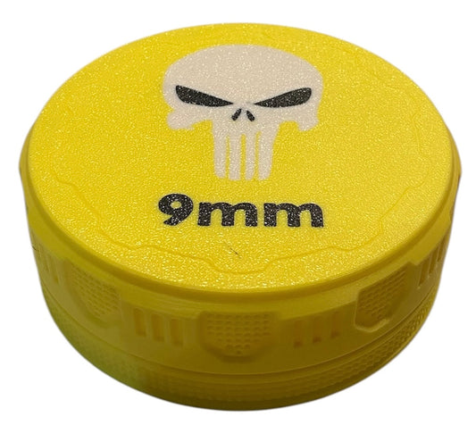 9mm 4-1/4" Ammo Can II - Punisher Lid - YELLOW