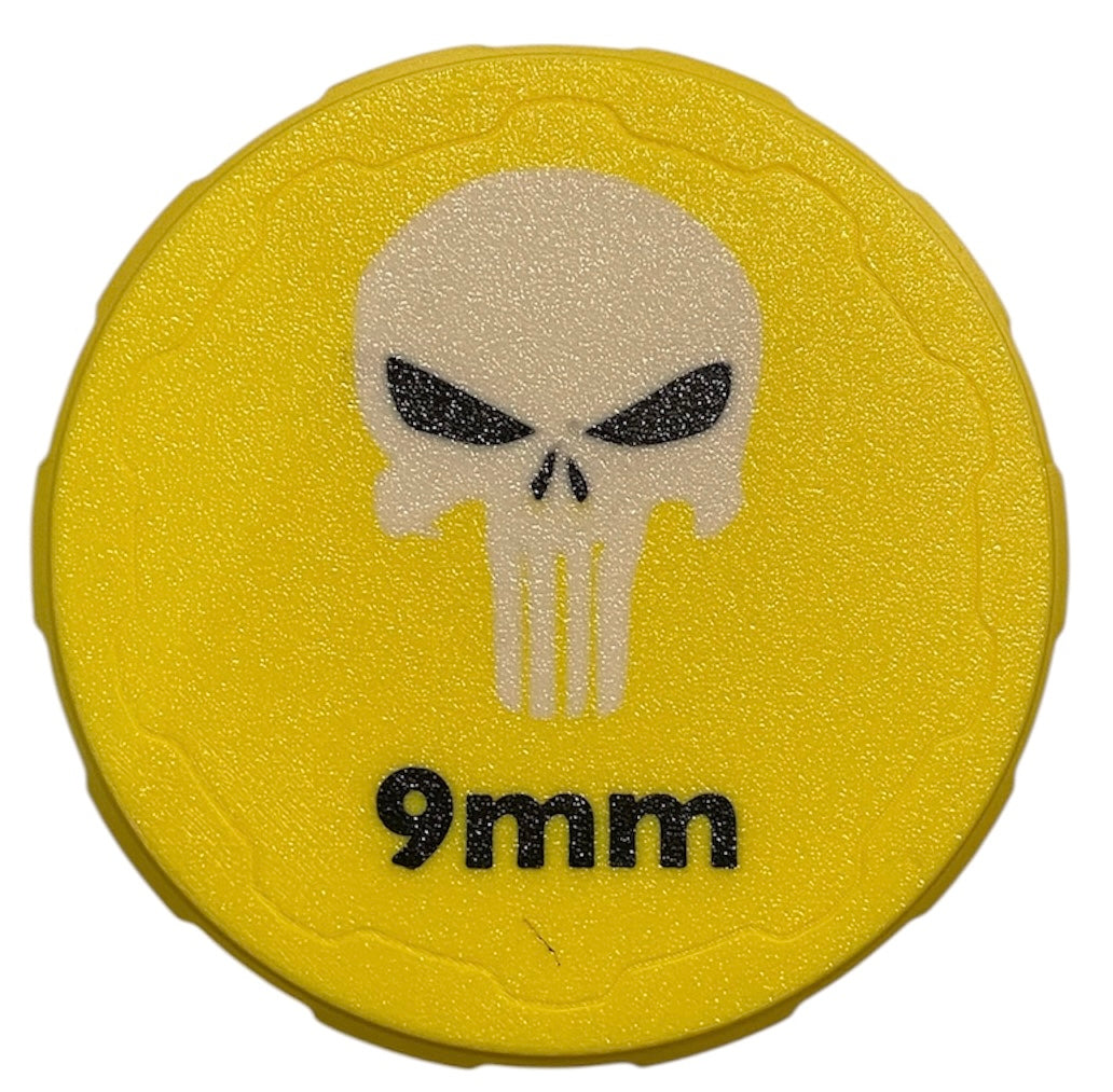 9mm 4-1/4" Ammo Can II - Punisher Lid - YELLOW