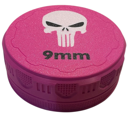 9mm 4-1/4" Ammo Can II - Punisher Lid - MAGENTA