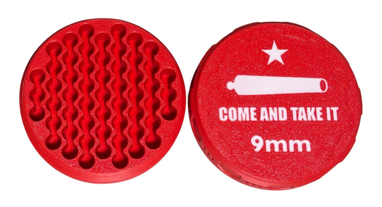 9mm 4-1/4" Ammo Can II - Come and Take It Lid - Red w/White