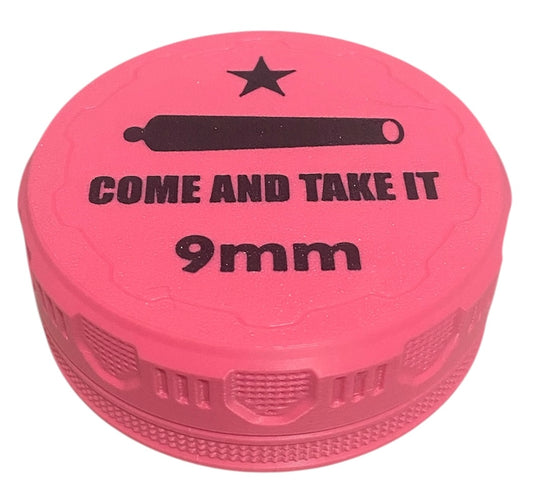 9mm 4-1/4" Ammo Can II - Come and Take It Lid - Pink
