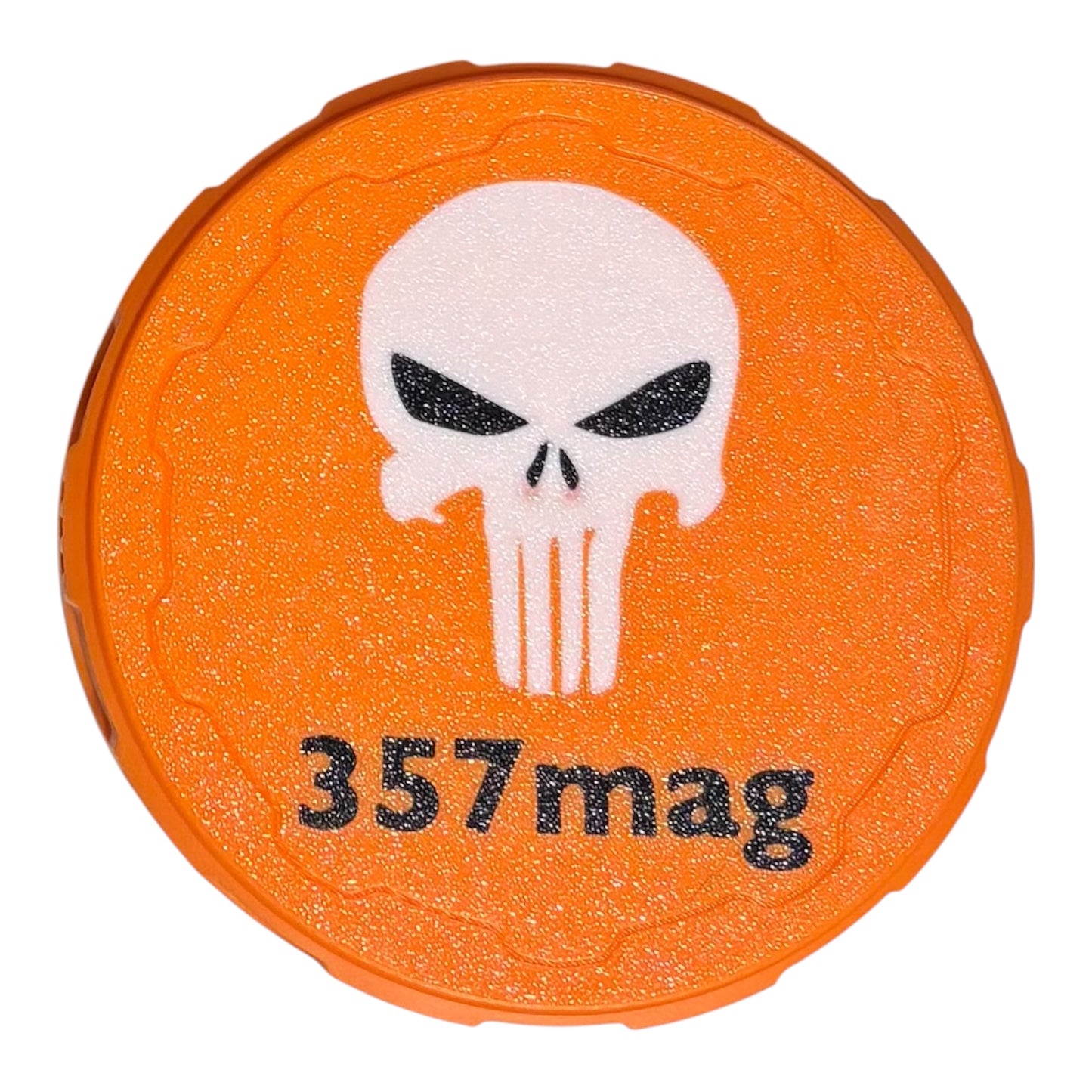 4-1/4" Ammo Can II - 357 - Punisher Lid - Orange