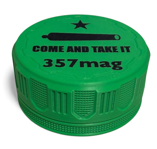 4-1/4" Ammo Can II - 357 - Come and Take It Lid - Green