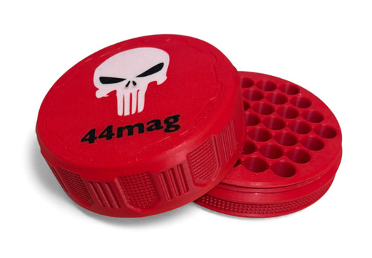44MAG 4-1/4" Ammo Can II - Punisher Lid - Red