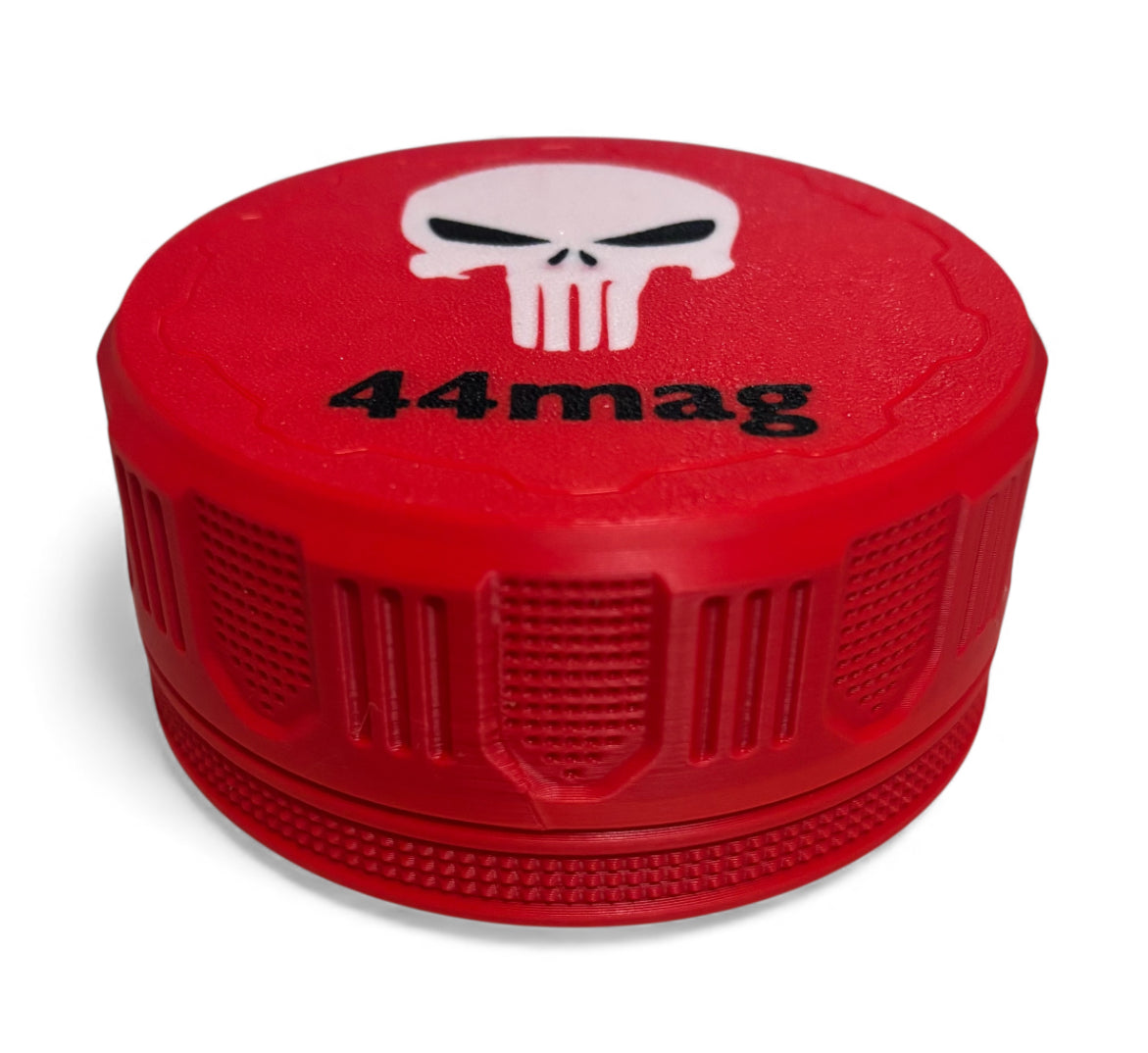 44MAG 4-1/4" Ammo Can II - Punisher Lid - Red