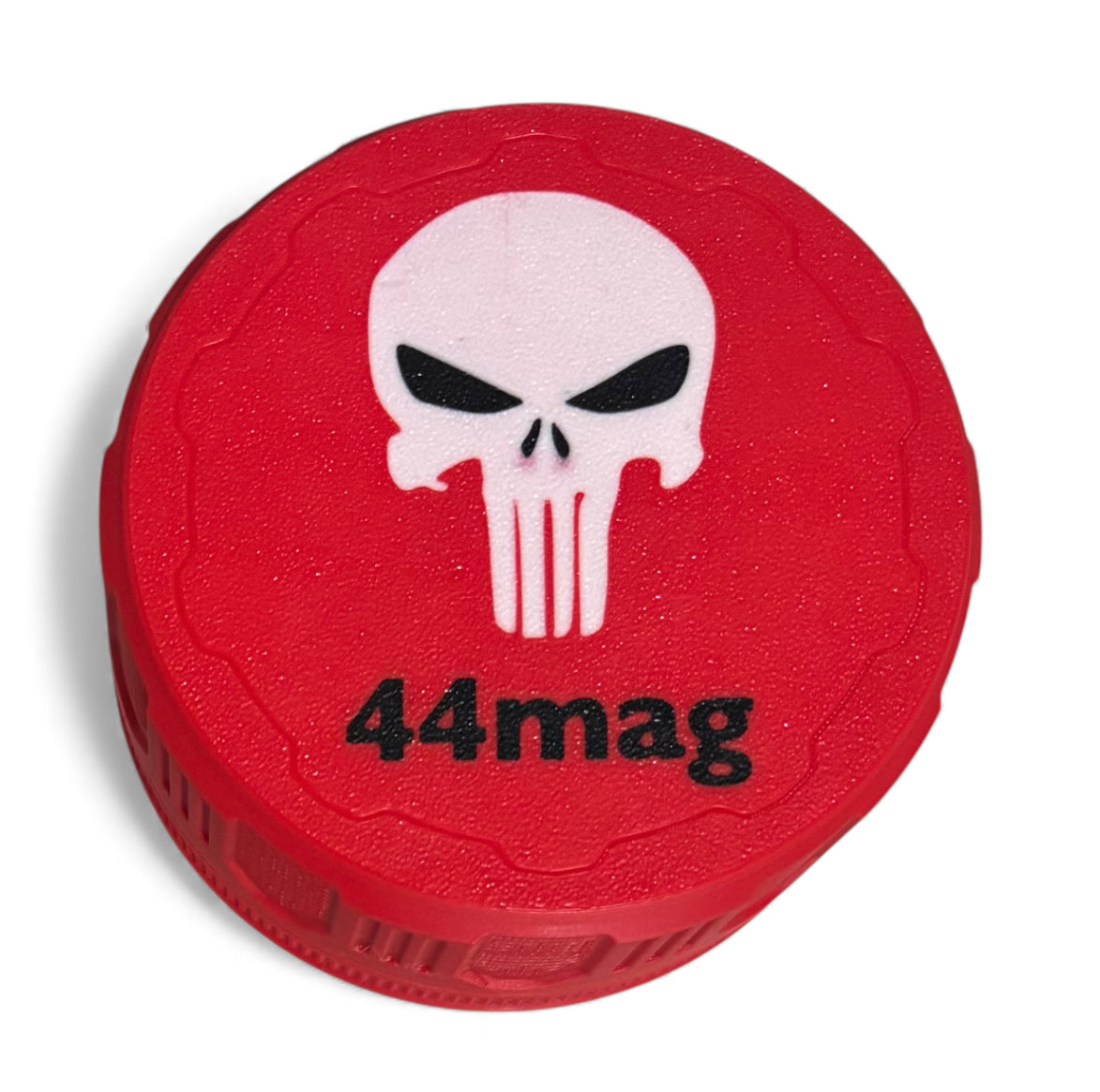 44MAG 4-1/4" Ammo Can II - Punisher Lid - Red