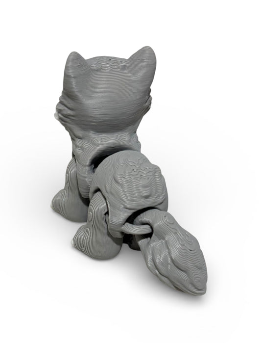 Wolf Hatchling-Gray, white,black