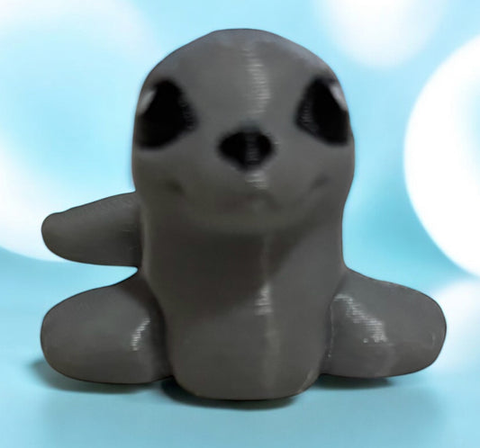 Seal Hatchling-Gray/black