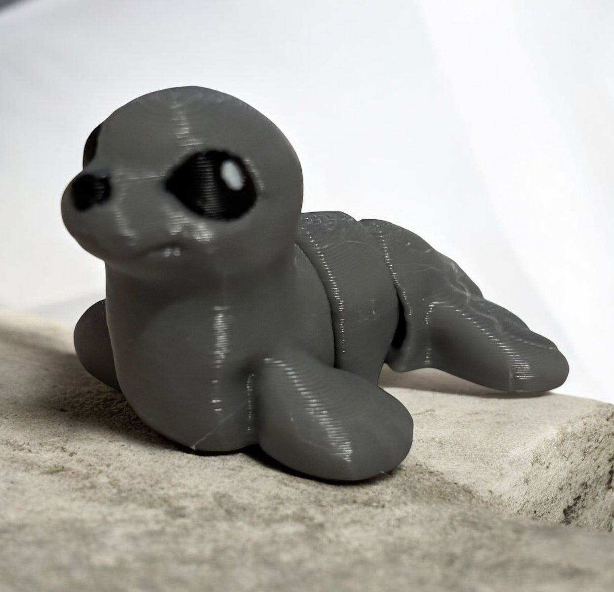 Seal Hatchling-Gray/black