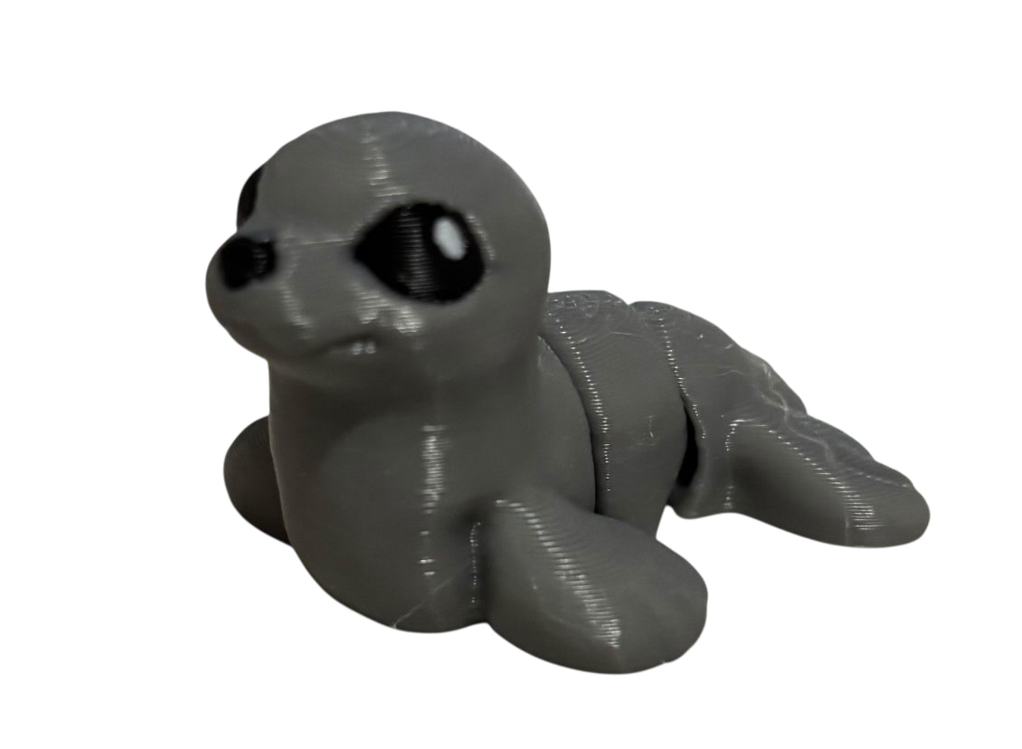 Seal Hatchling-Gray/black