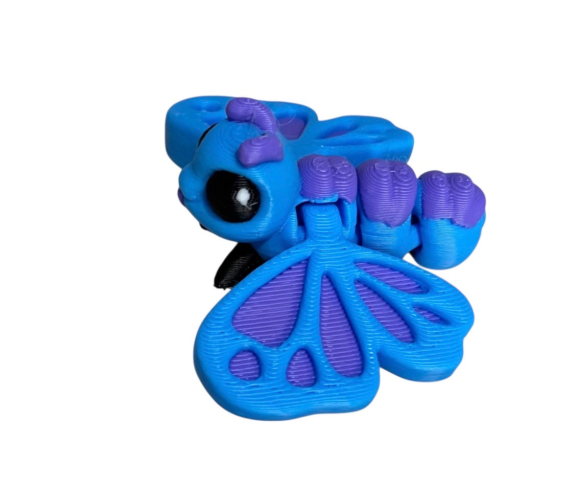 Butterfly Hatchling- Blue/Purple