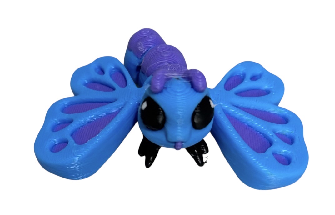 Butterfly Hatchling- Blue/Purple