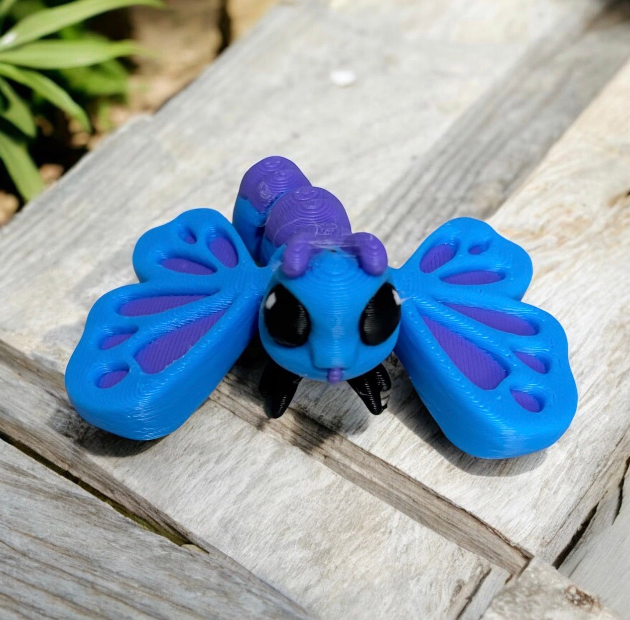 Butterfly Hatchling- Blue/Purple