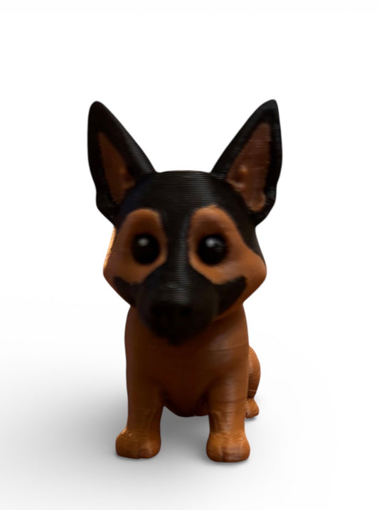 German Shepherd Mini-brown/black