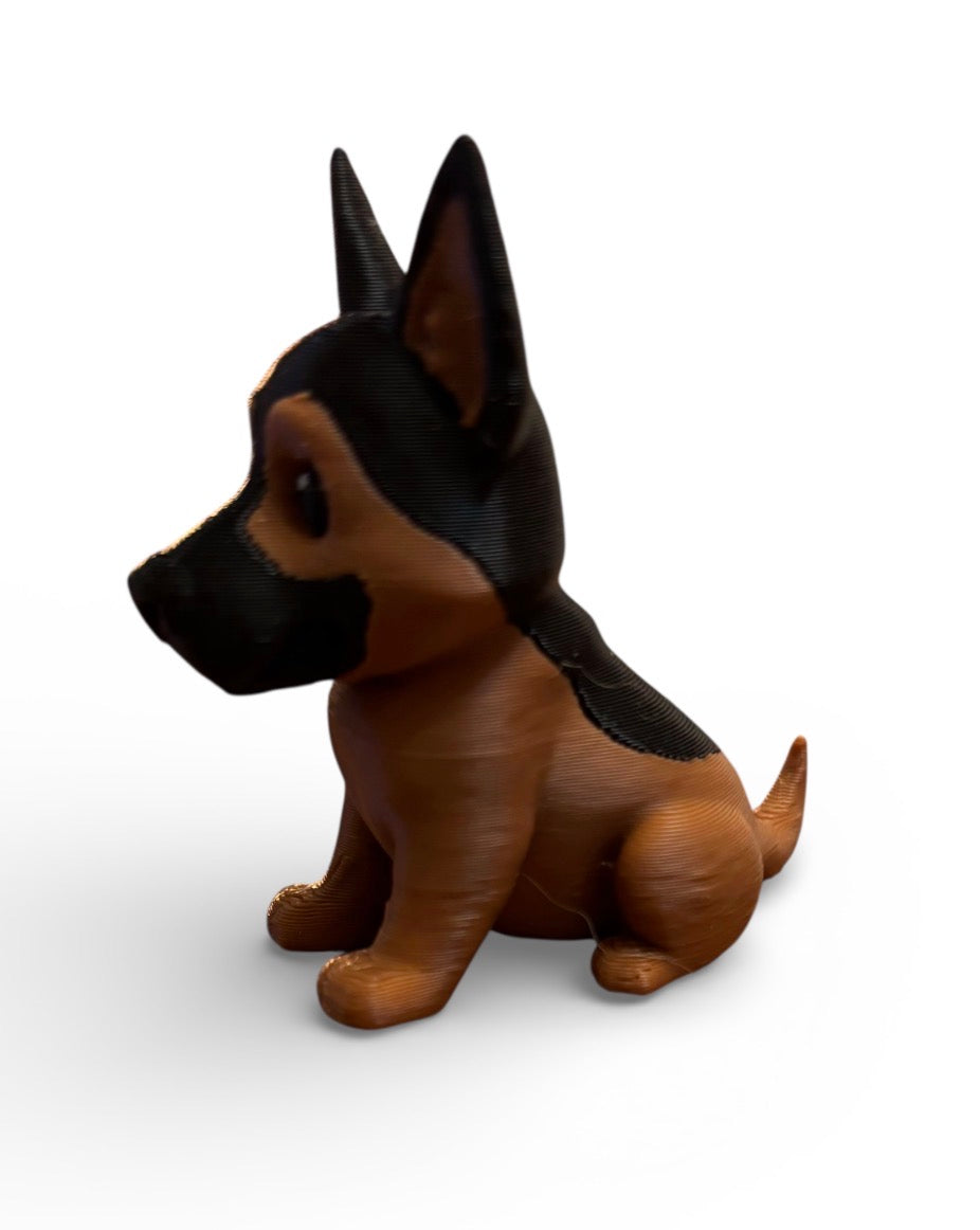 German Shepherd Mini-brown/black