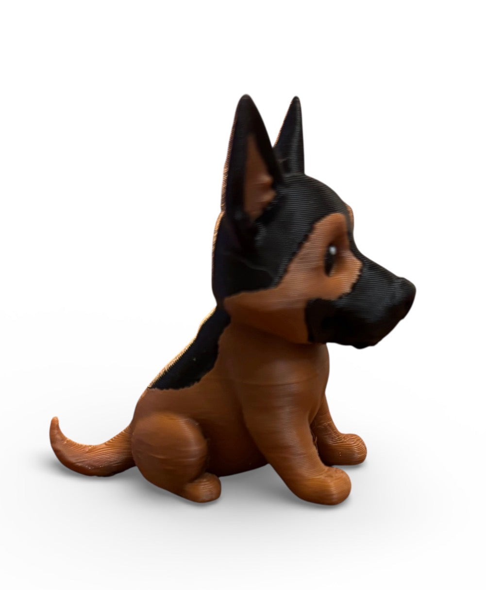 German Shepherd Mini-brown/black