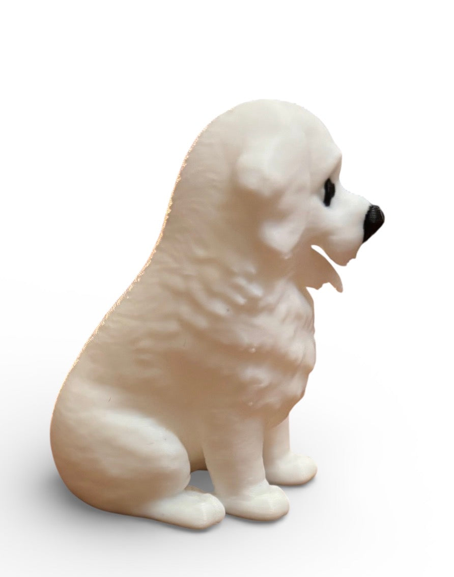 Great Pyranees Mini-White