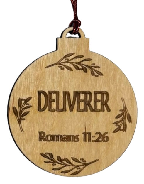 Names of Christ Ornaments 3" - Deliverer