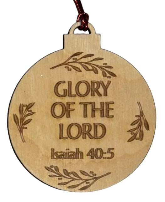 Names of Christ Ornaments 3" - Glory of the Lord