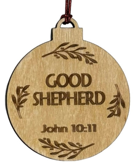 Names of Christ Ornaments 3" - Good Shepherd
