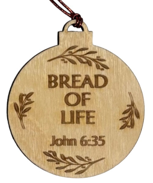 Names of Christ Ornaments 3" - Bread of Life