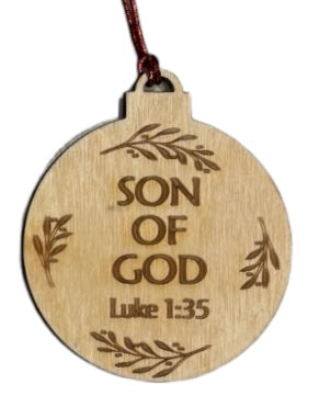 Names of Christ Ornaments 3" - Son of God