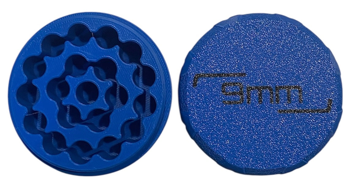 9mm Pocket Ammo Box - Cobalt Blue