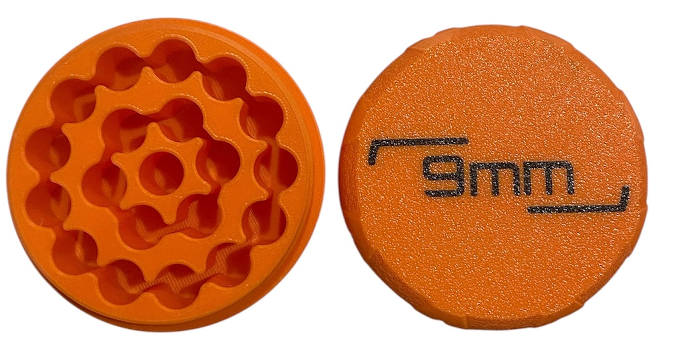 9mm Pocket Ammo Box - Orange
