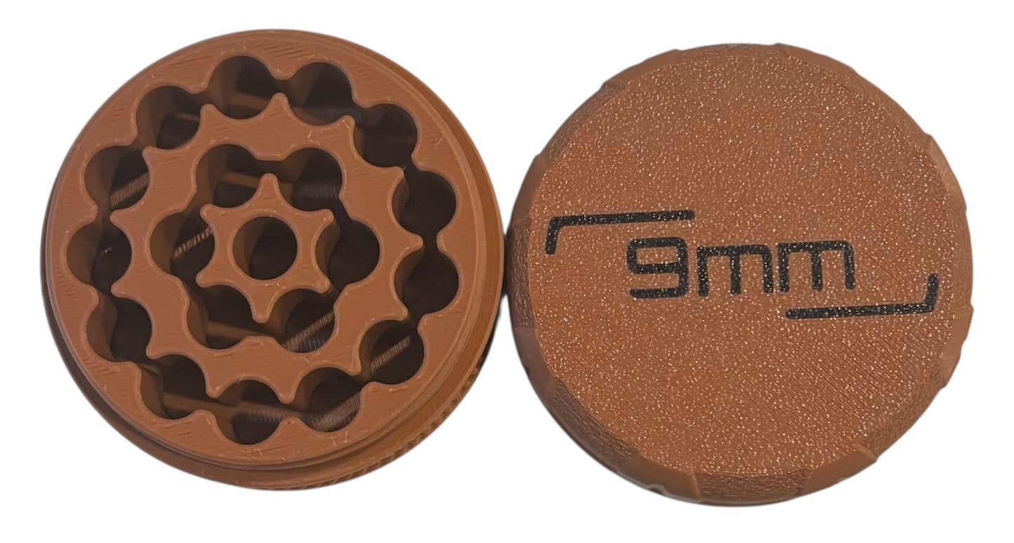 9mm Pocket Ammo Box - Brown