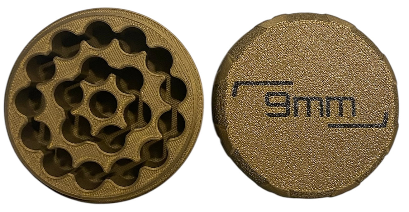 9mm Pocket Ammo Box - Bronze