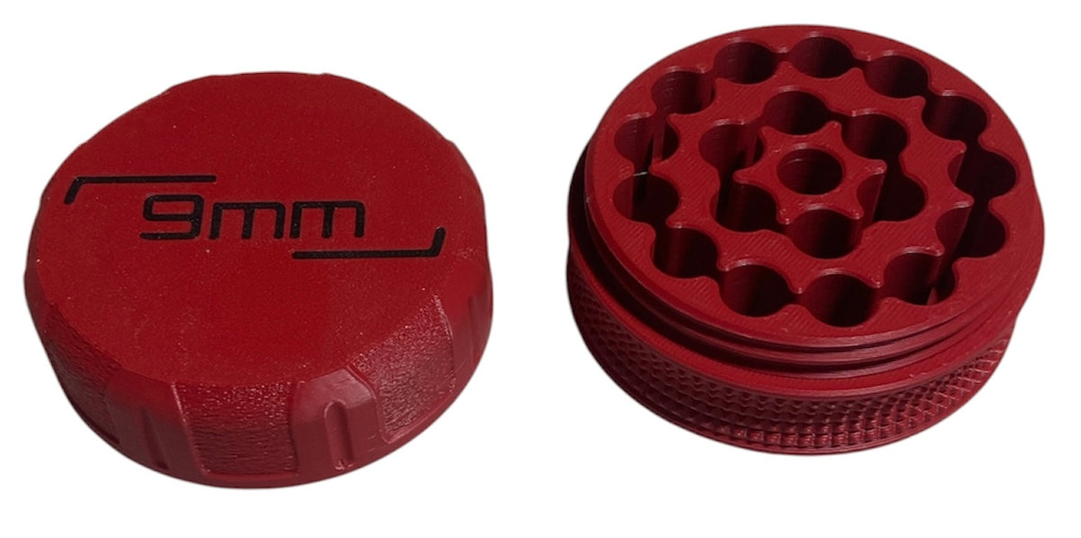 9mm Pocket Ammo Box - Crimson