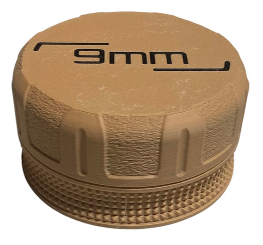 9mm Pocket Ammo Box - Caramel