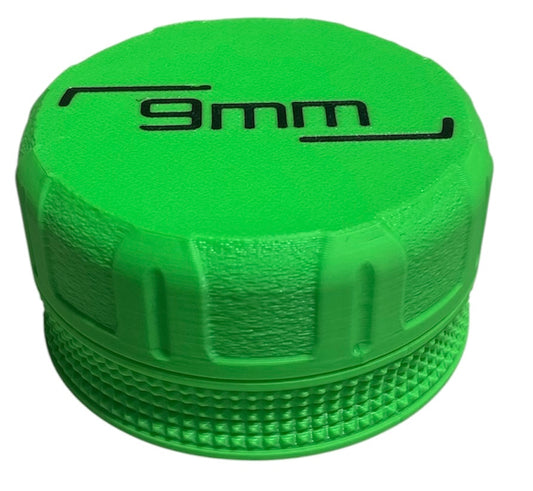 9mm Pocket Ammo Box - Lime Green