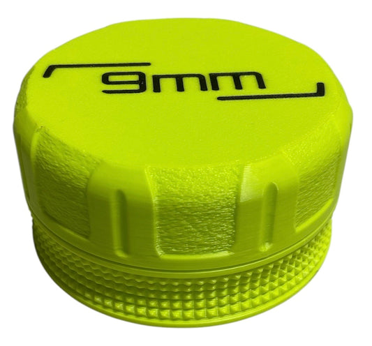 9mm Pocket Ammo Box - Bright Green
