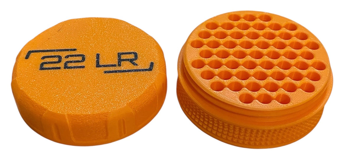 22LR Pocket Ammo Box - Pumpkin Orange