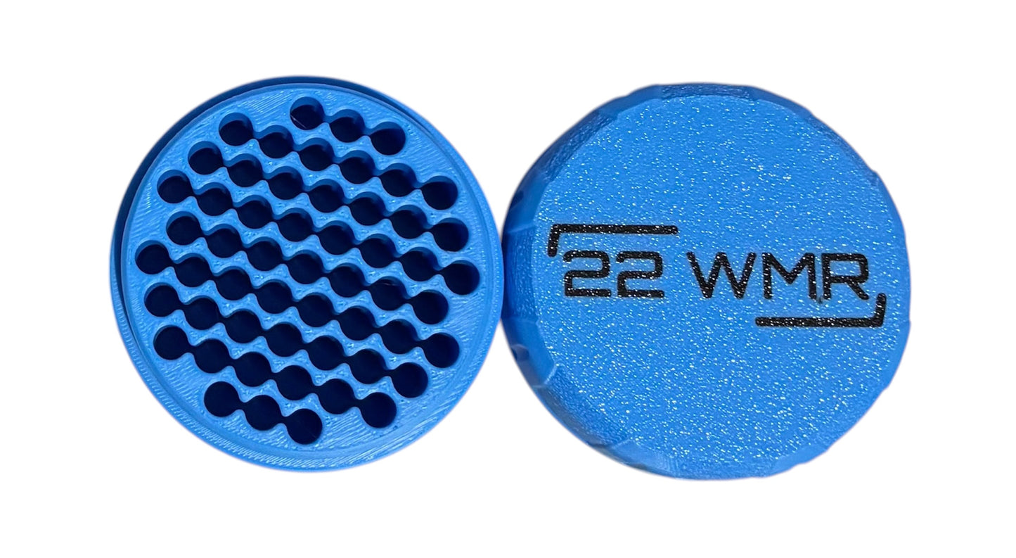 22WMR Pocket Ammo Box - CYAN
