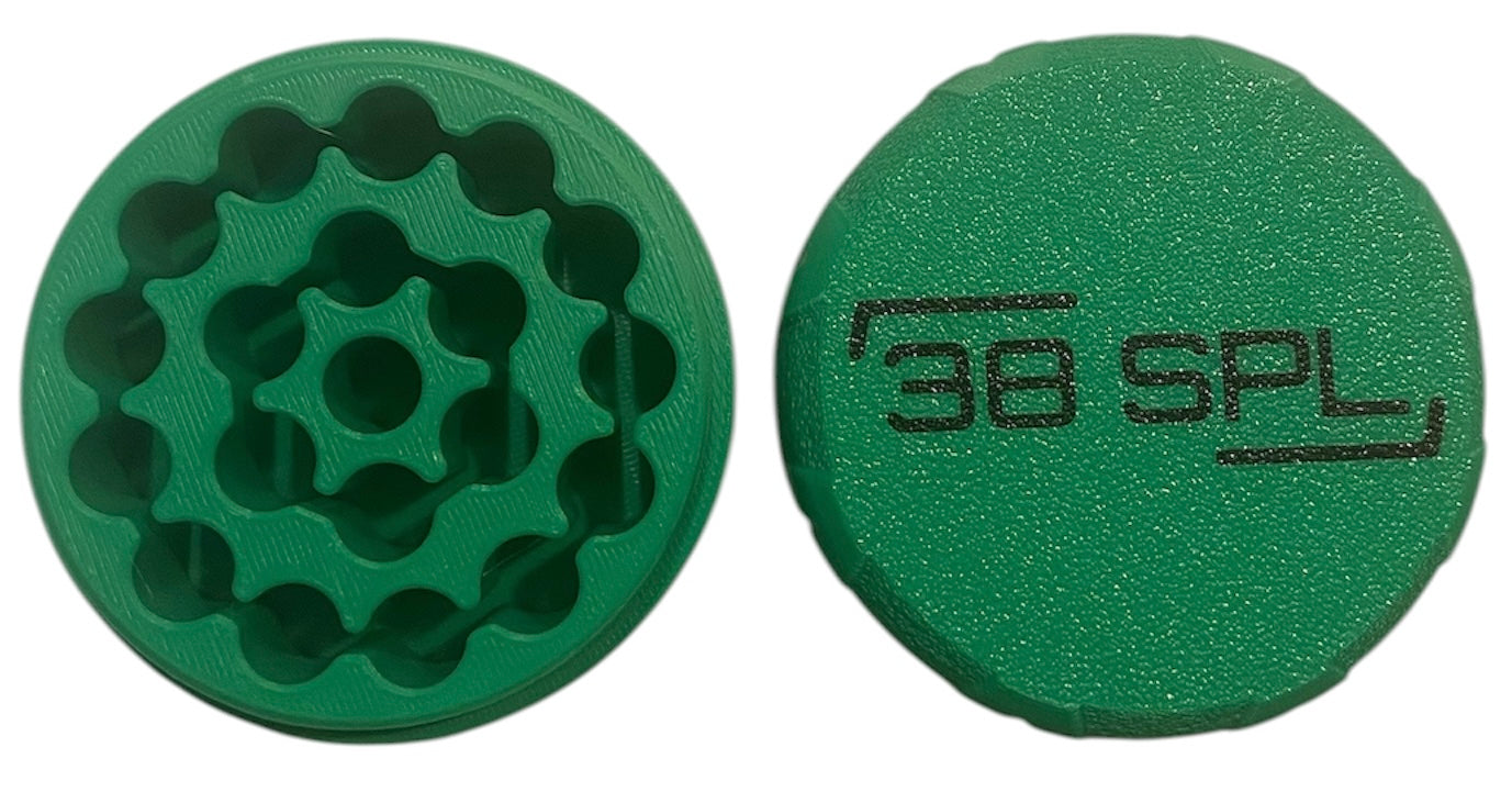 38SPL Pocket Ammo Box - GREEN