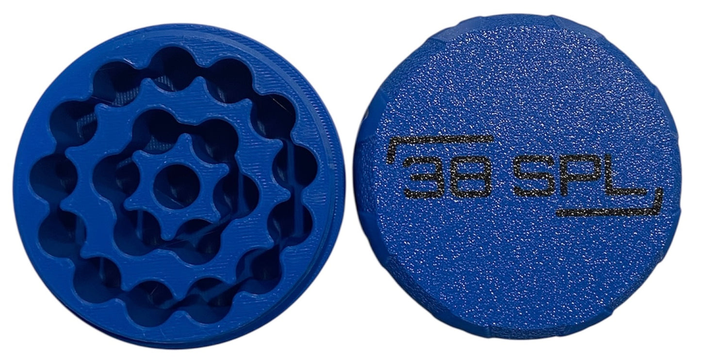 38SPL Pocket Ammo Box - COBALT BLUE