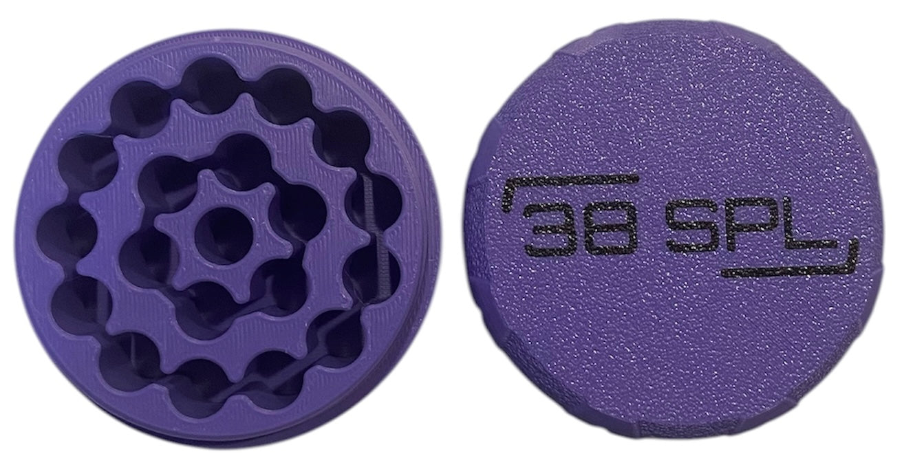38SPL Pocket Ammo Box - PURPLE