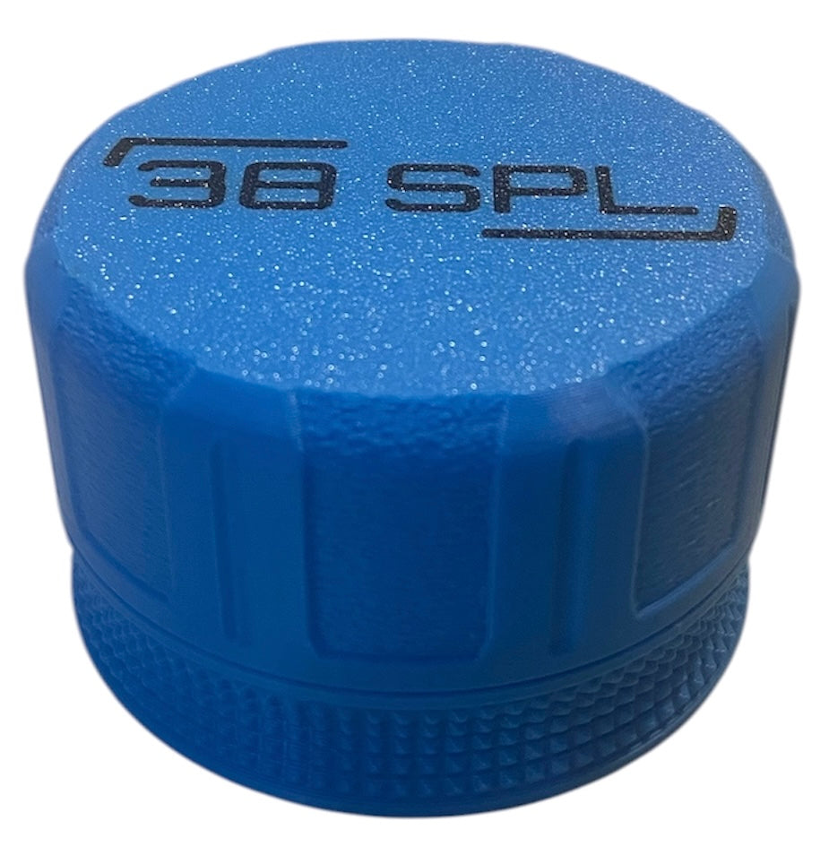 38SPL Pocket Ammo Box - CYAN
